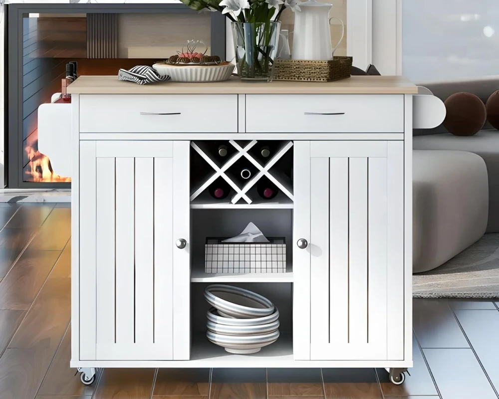 small portable kitchen island